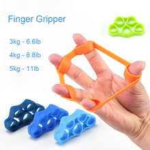 Load image into Gallery viewer, Hand Gripper Silicone Finger Expander Exercise Hand Grip Wrist Strength Trainer Finger Exerciser Resistance Bands Fitness
