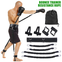 Load image into Gallery viewer, Adjustable Boxing Training Resistance Band Set Strength And Agility Resistance Bands Trainer For Boxing Basketball JumpTraining
